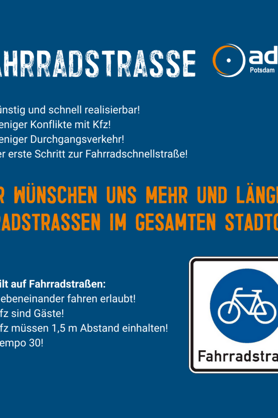 Tag 12 Fahrradstraßen und ihre Regeln