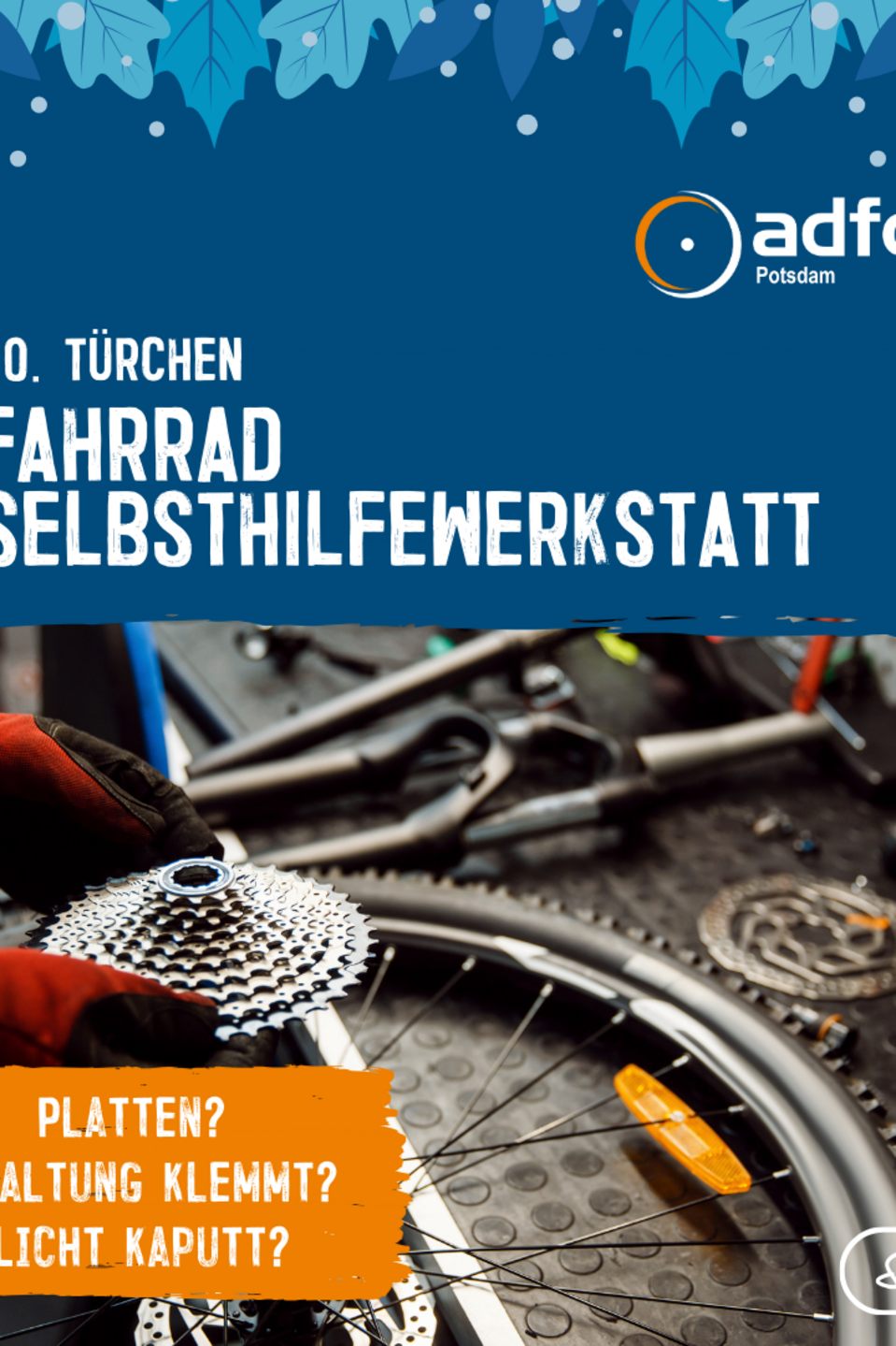 Tag 20 Fahrradselbsthilfewerkstatt