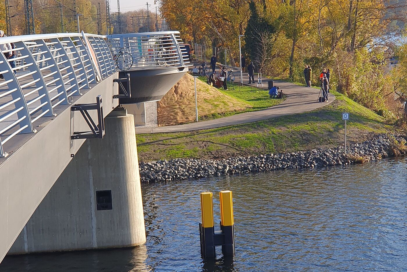 Blick von der Brücke
