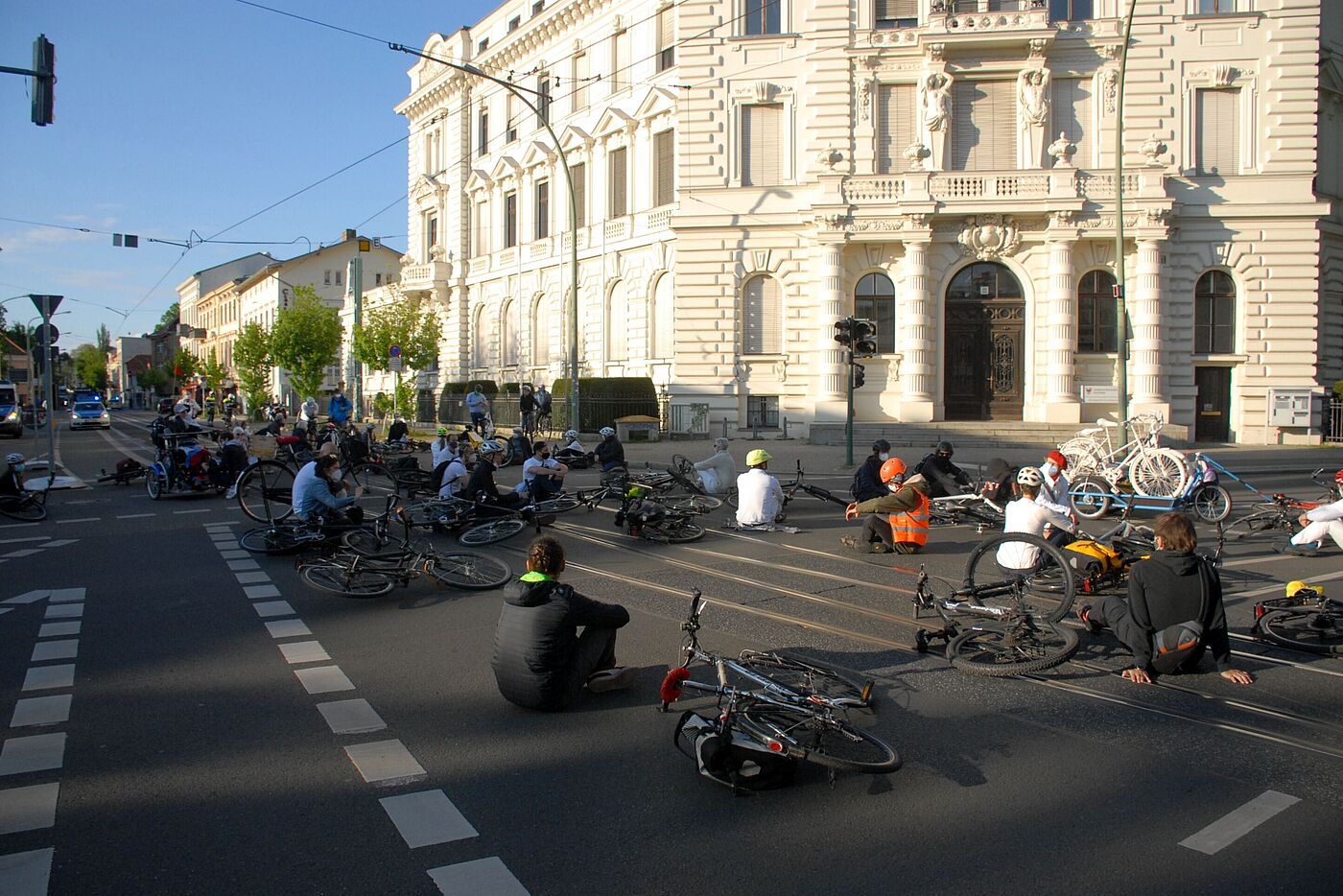 Schweigeminute am Nauener Tor