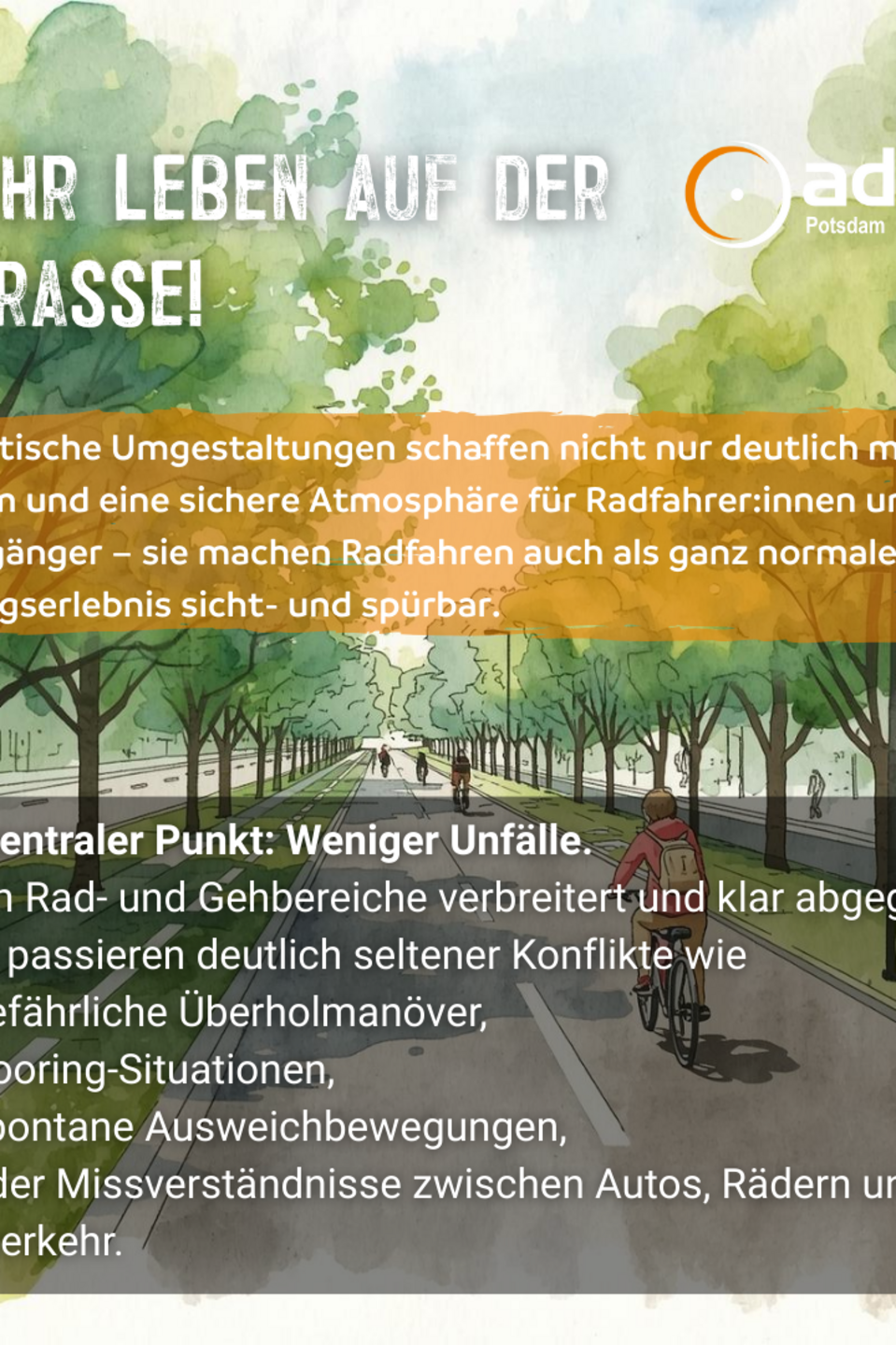 Tag 17 Mehr Platz, mehr Sicherheit, mehr Leben