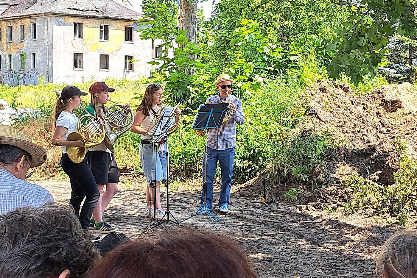Baustellenkonzert