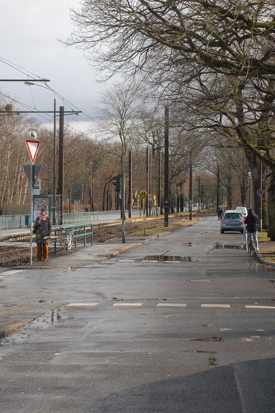 Fahrradstraße Heinrich-Mann-Allee Fahrradstraße Heinrich-Mann-Allee