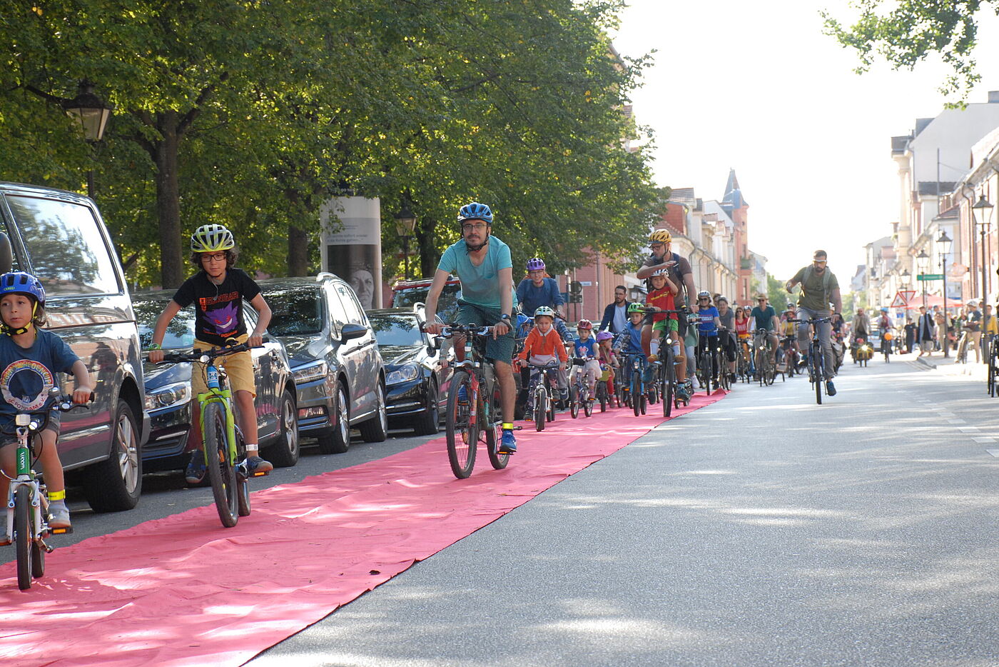 Kidical Mass Roter Teppich