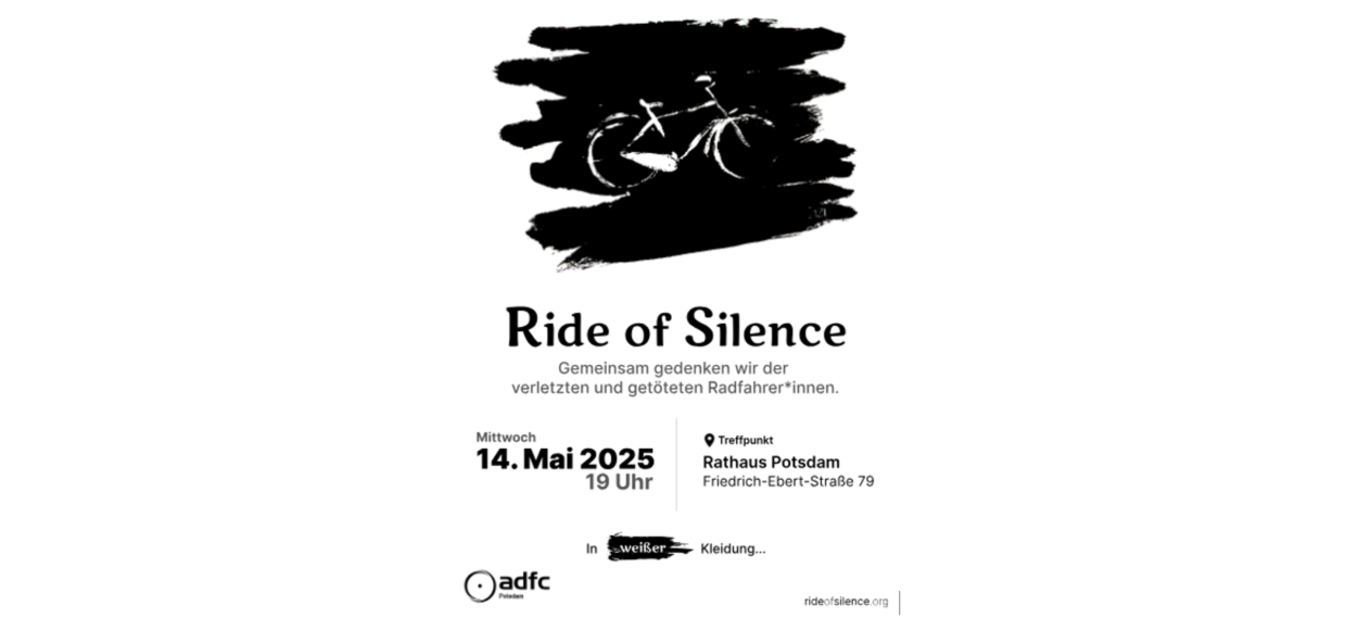 RideOfSilence Demoankündigung zur Ride of Silence