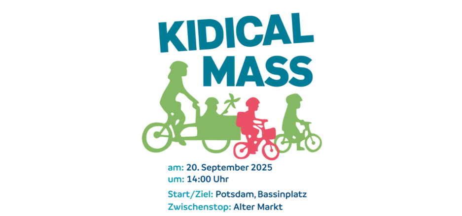 Kidical Mass September 2025 Demoaufruf zur Familiendemo Kidical Mass September 2025