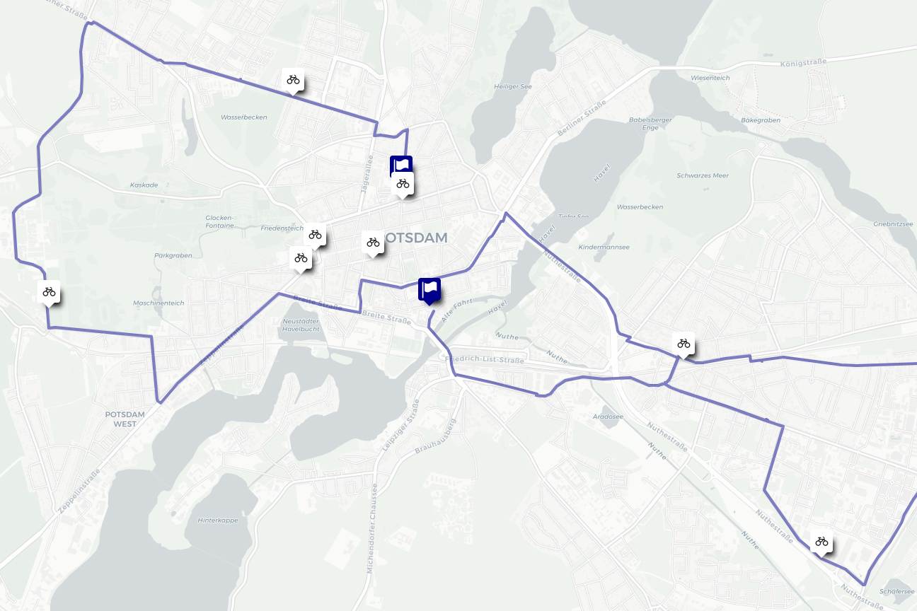 geplante Route 2025