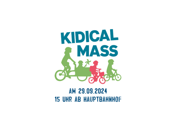 Demo KidicalMass am 29.09.2024 ab 15 Uhr am Hauptbahnhof Potsdam