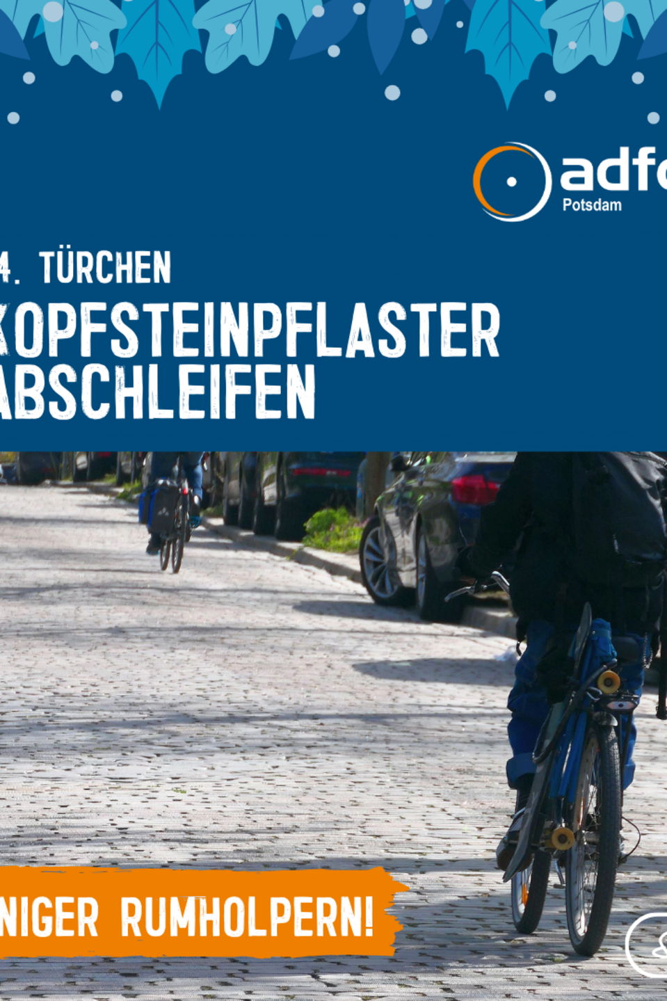 Tag 14 historisches Pflaster in der heutigen Zeit - Schleifen