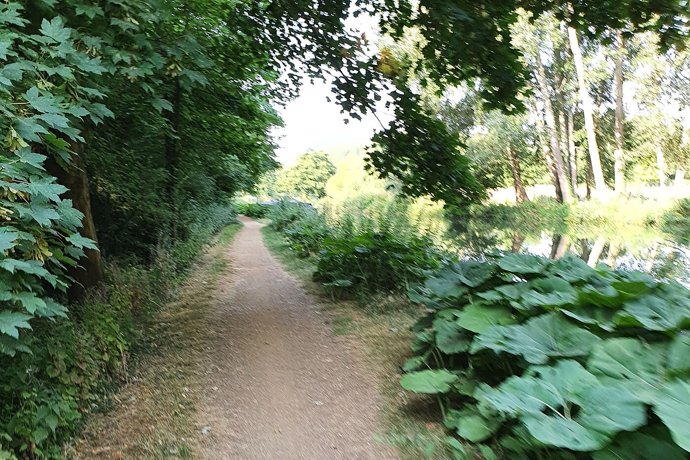 wenig ausgebaute Infrastruktur als Nationalroute